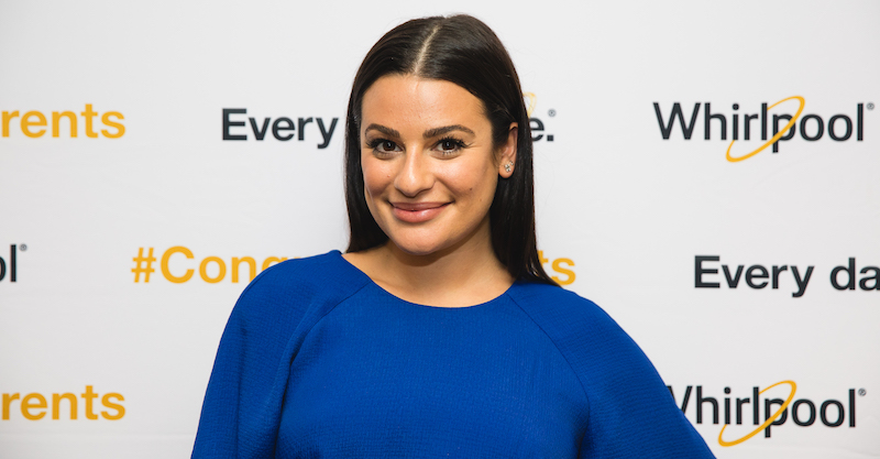 Lea Michele Gives Commencement Speech as a part of Whirlpool`s `Congrats Parents Campaign