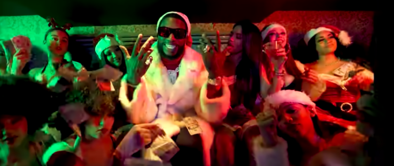 Gucci Mane's Jingle Bales video